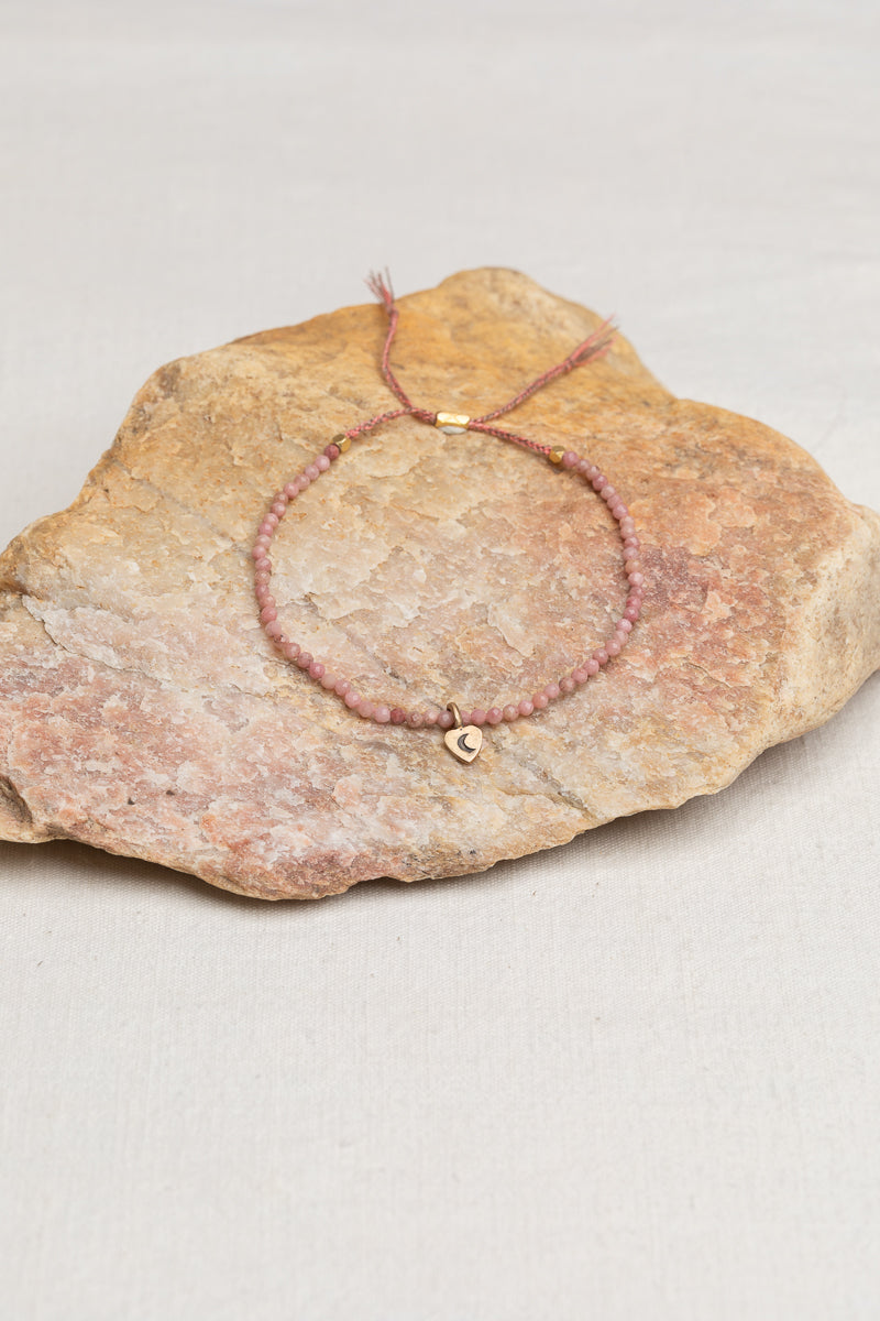 Bracelet Yomah "Lune Sur Le Cœur"