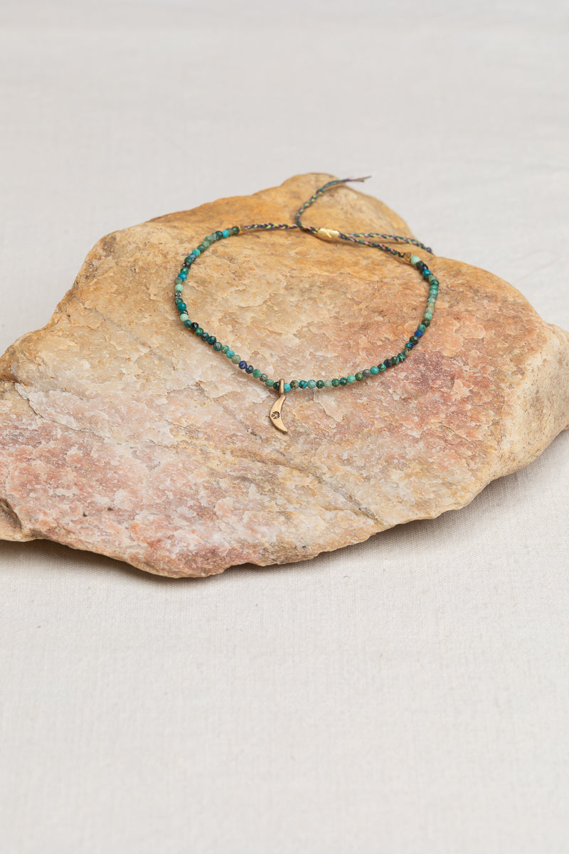 Bracelet Yomah "Lune Étoilée"