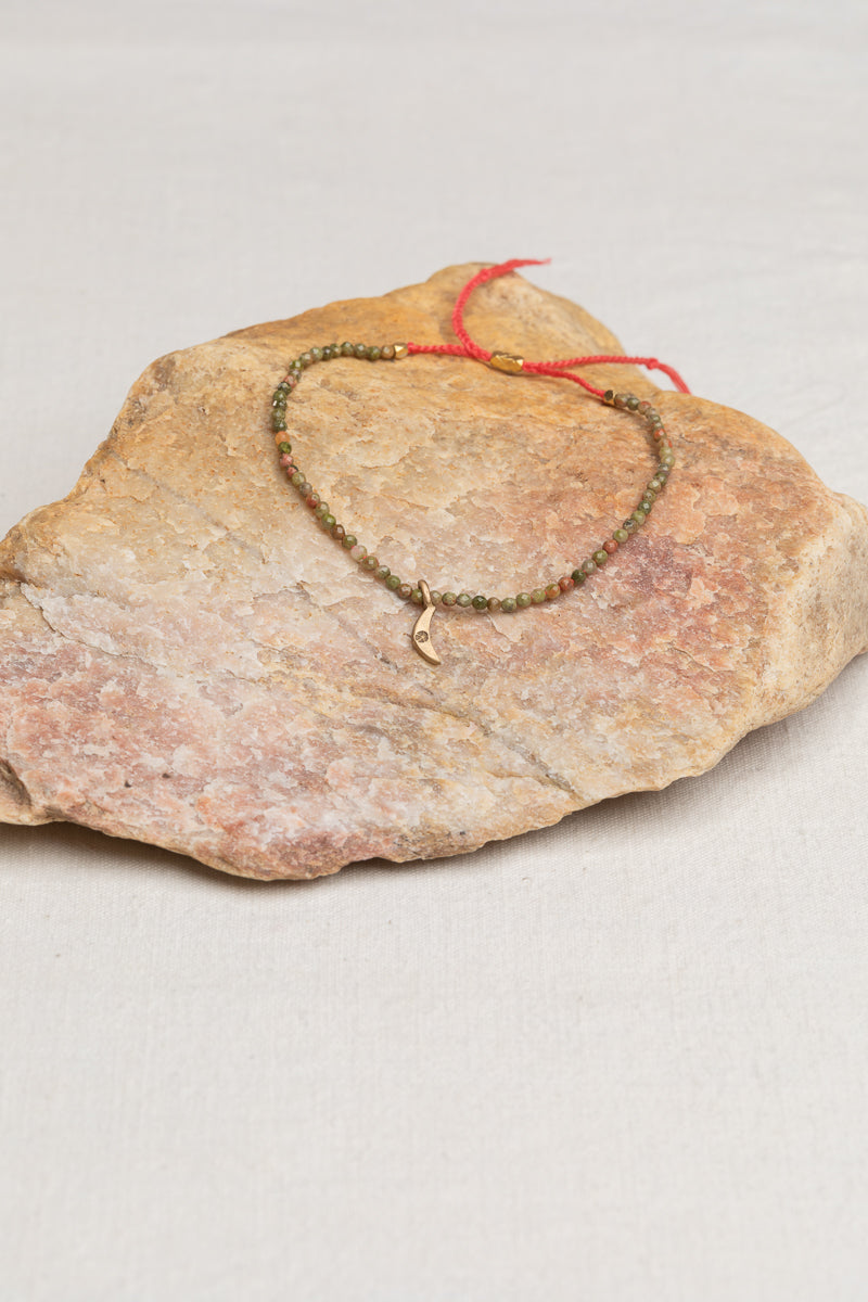 Bracelet Yomah "Lune Étoilée"