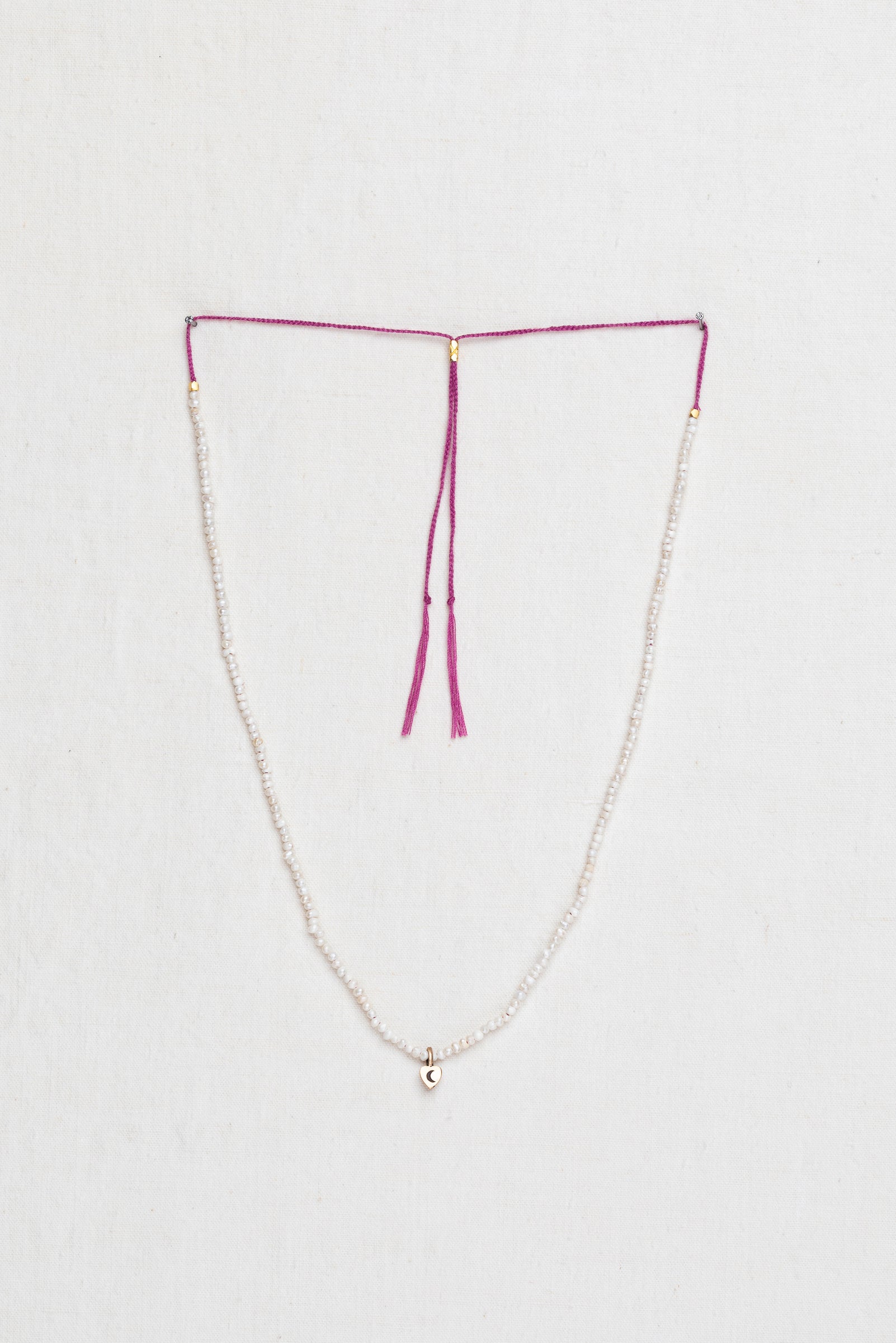 Collier Yomay "Lune Sur Le Cœur"